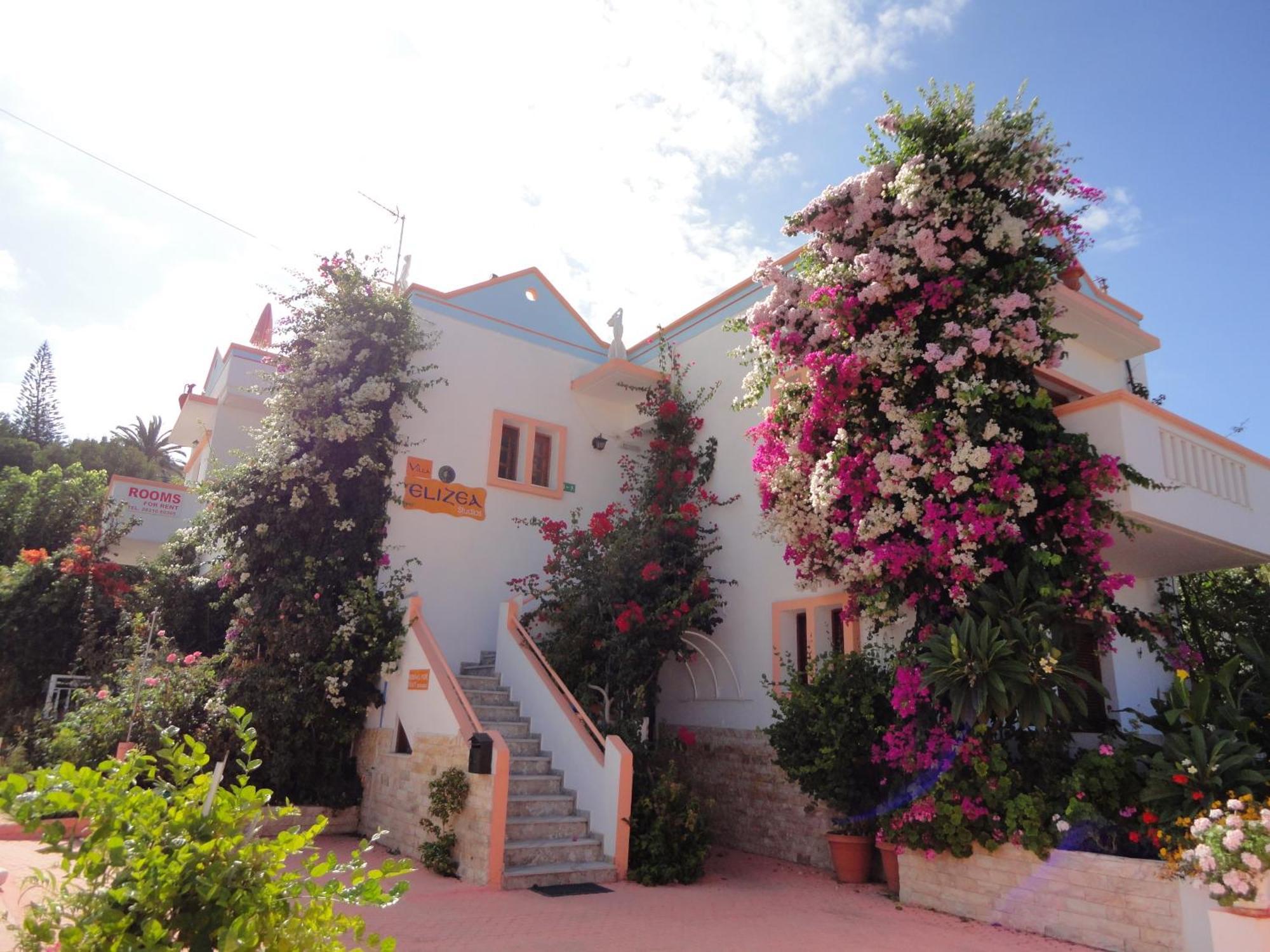 Villa Elizea Stalos Exterior foto